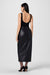 Fallon Vegan Leather Cargo Midi Skirt - Toccin