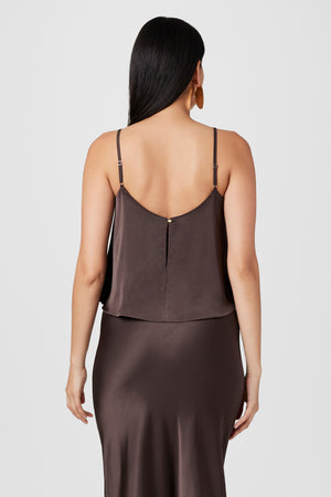 Sabrina Knotted Cami Top - Toccin