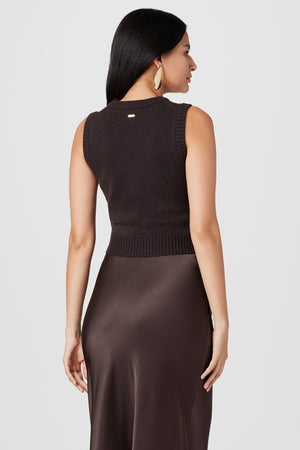 Lazlo Sleeveless Shell Top - Toccin
