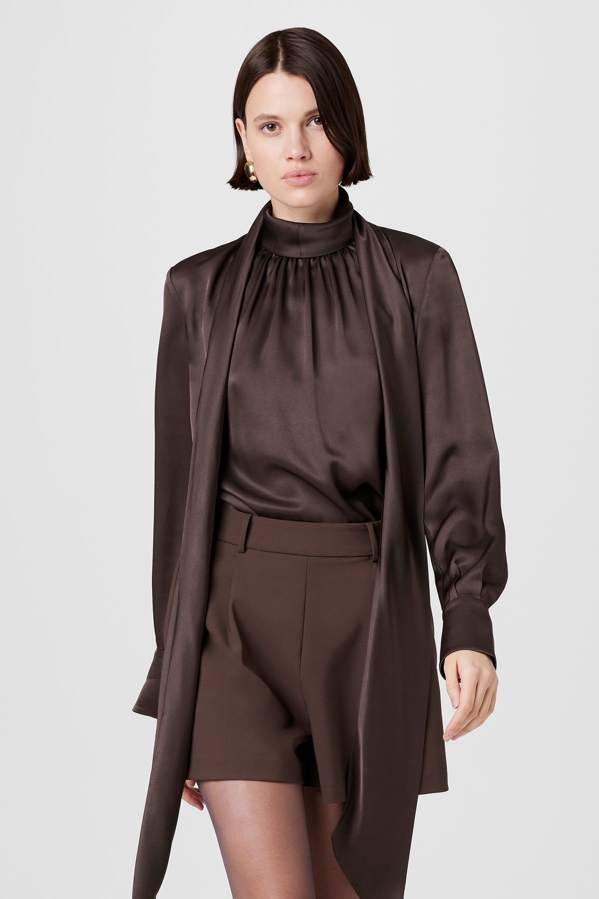 Veronica Pussy Bow Blouse - Toccin