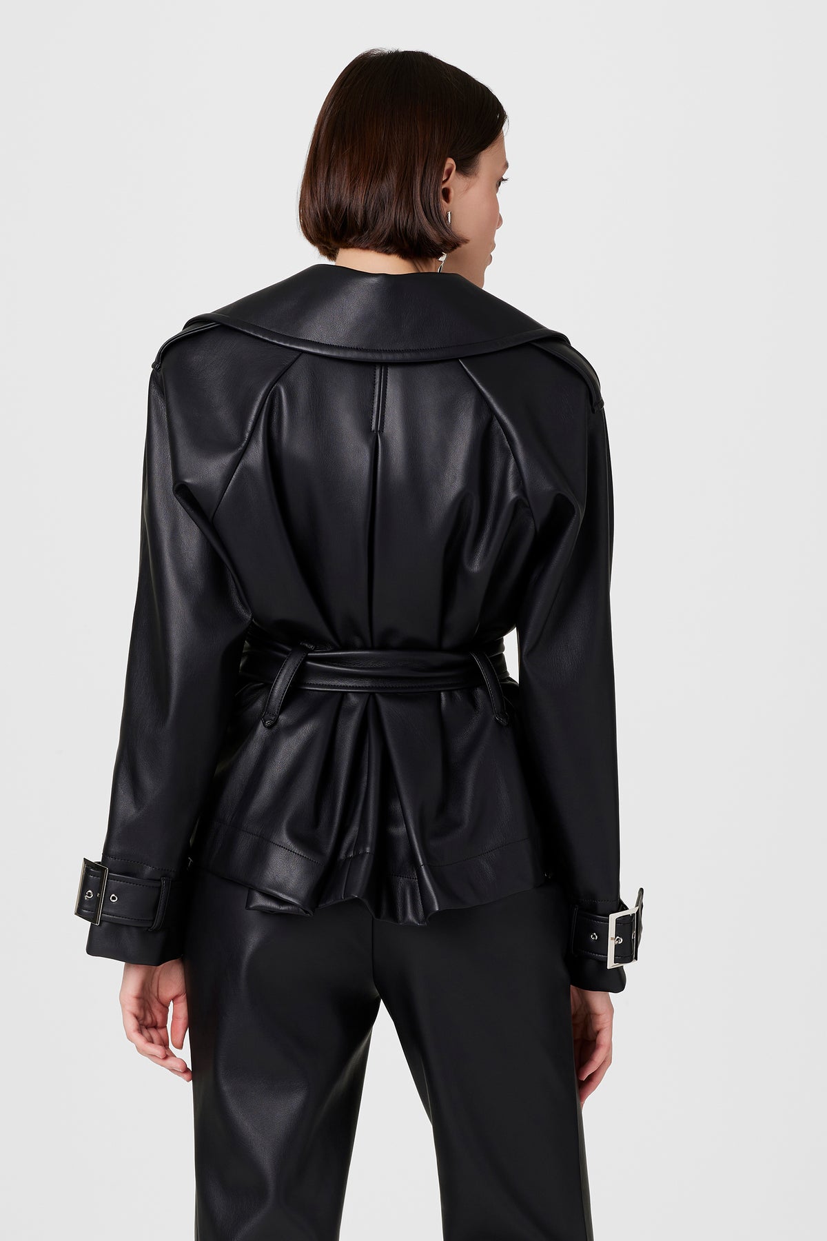 Brando Belted Biker Jacket - Toccin