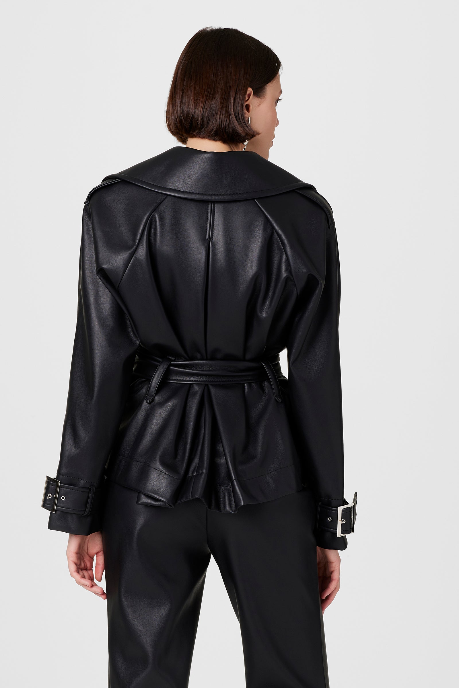 Brando Belted Biker Jacket - Toccin