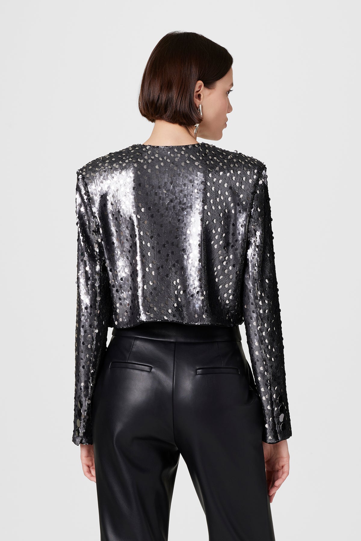 Jones Crew Neck Sequin Jacket - Toccin