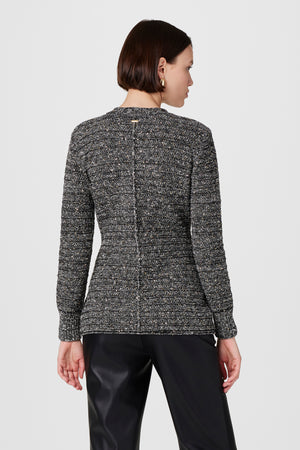 Constance Embellished Knit Jacket - Toccin