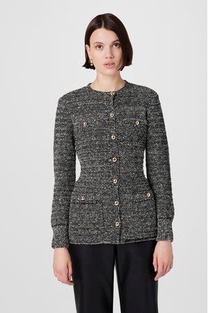 Constance Embellished Knit Jacket - Toccin