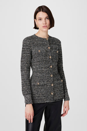 Constance Embellished Knit Jacket - Toccin
