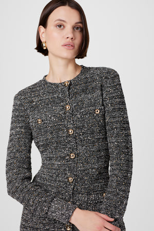 Constance Embellished Knit Jacket - Toccin