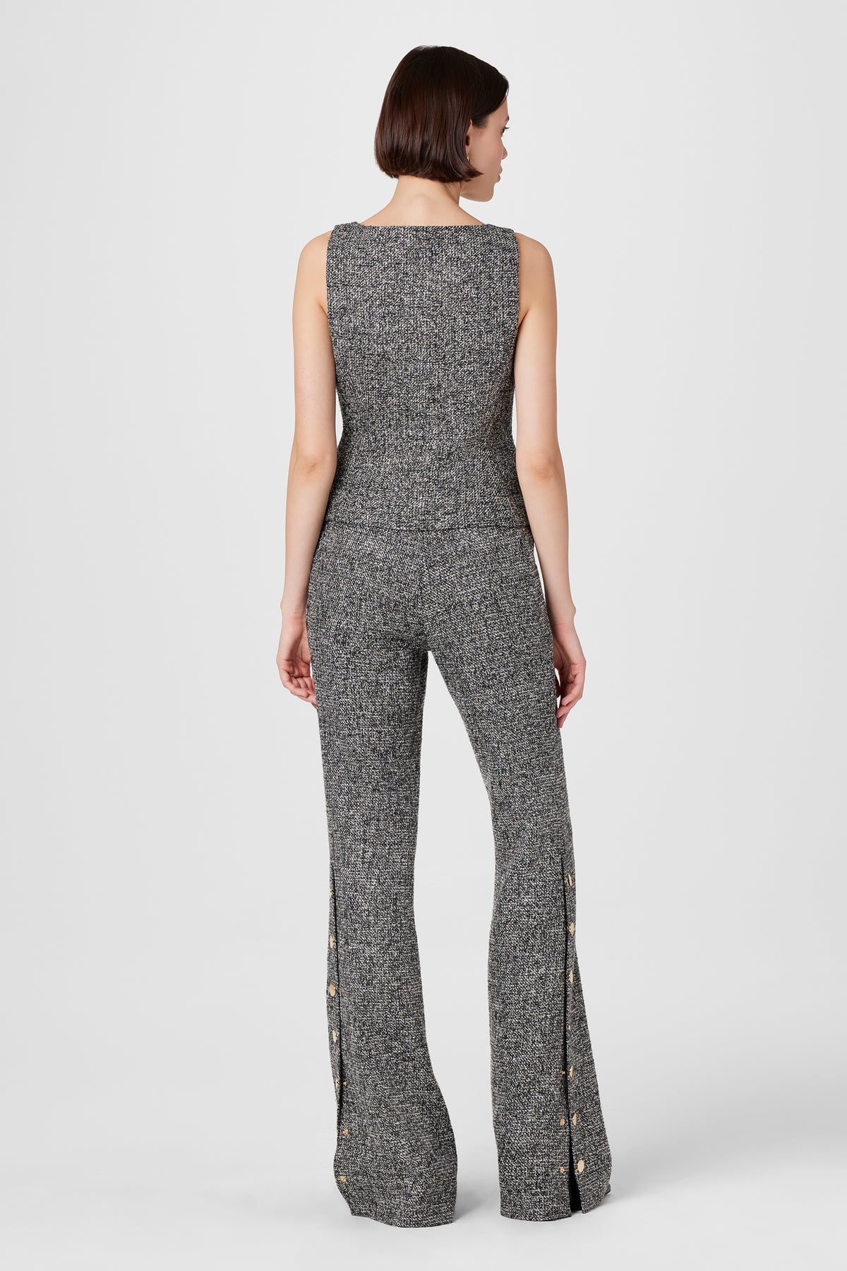 Gracie Embellished Tweed Pants - Toccin