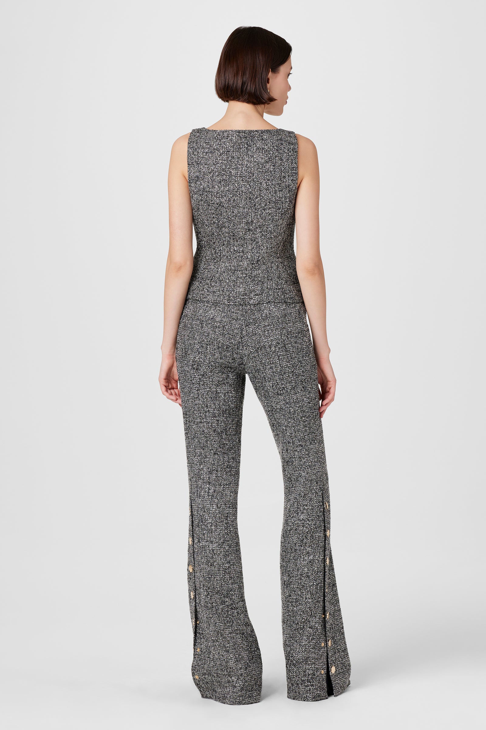 Gracie Embellished Tweed Pants - Toccin