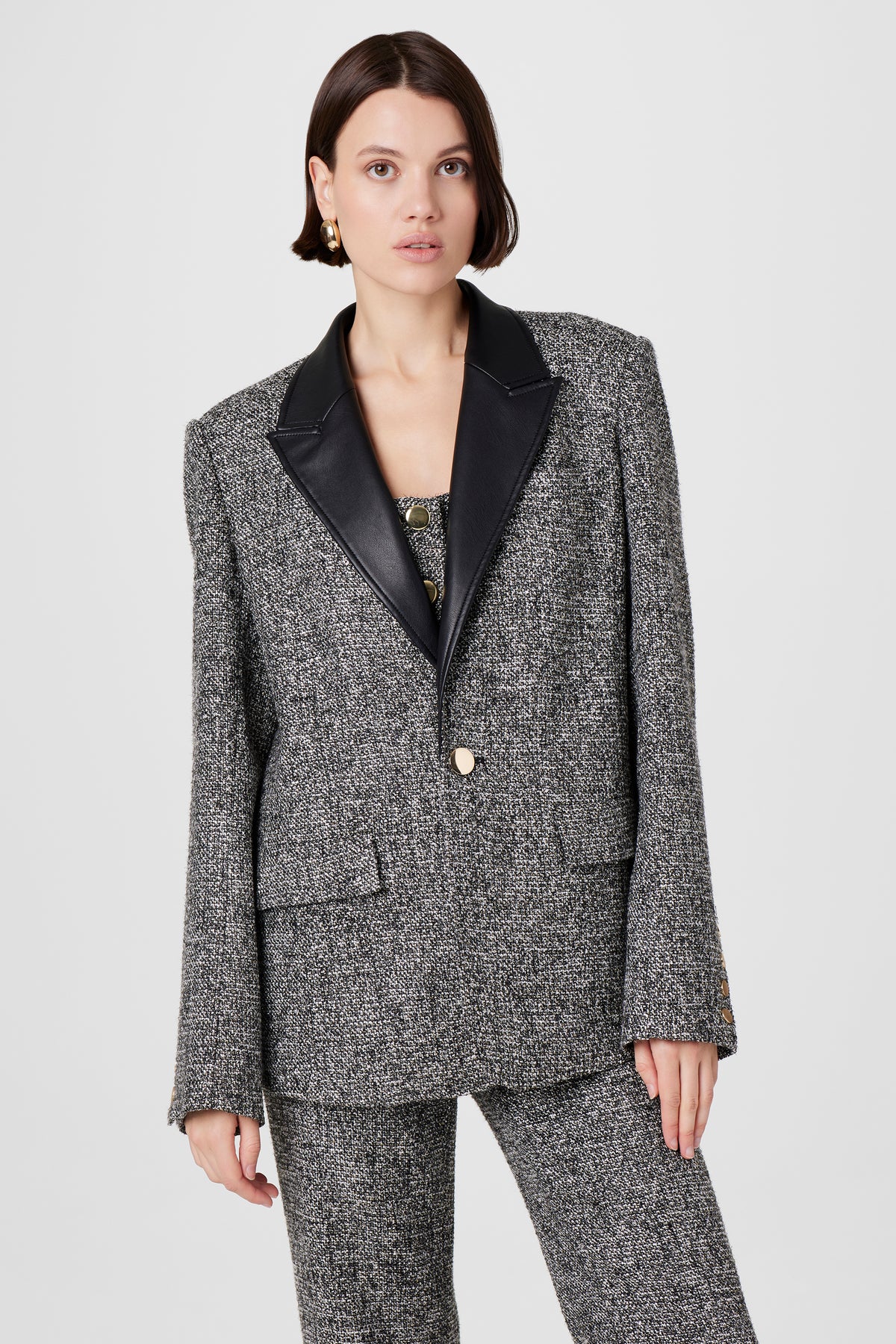 Willa Embellished Tweed Blazer - Toccin