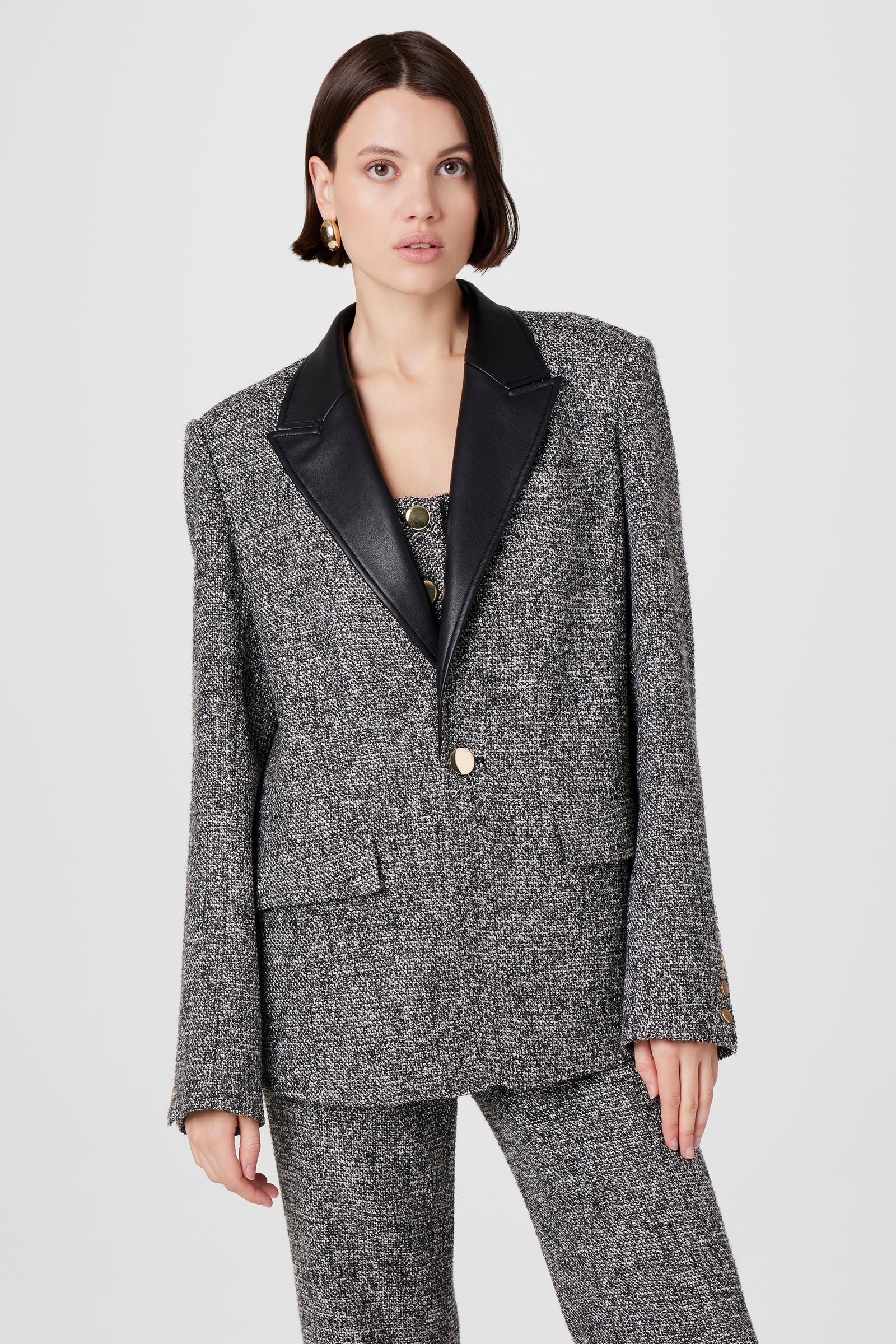 Willa Embellished Tweed Blazer - Toccin