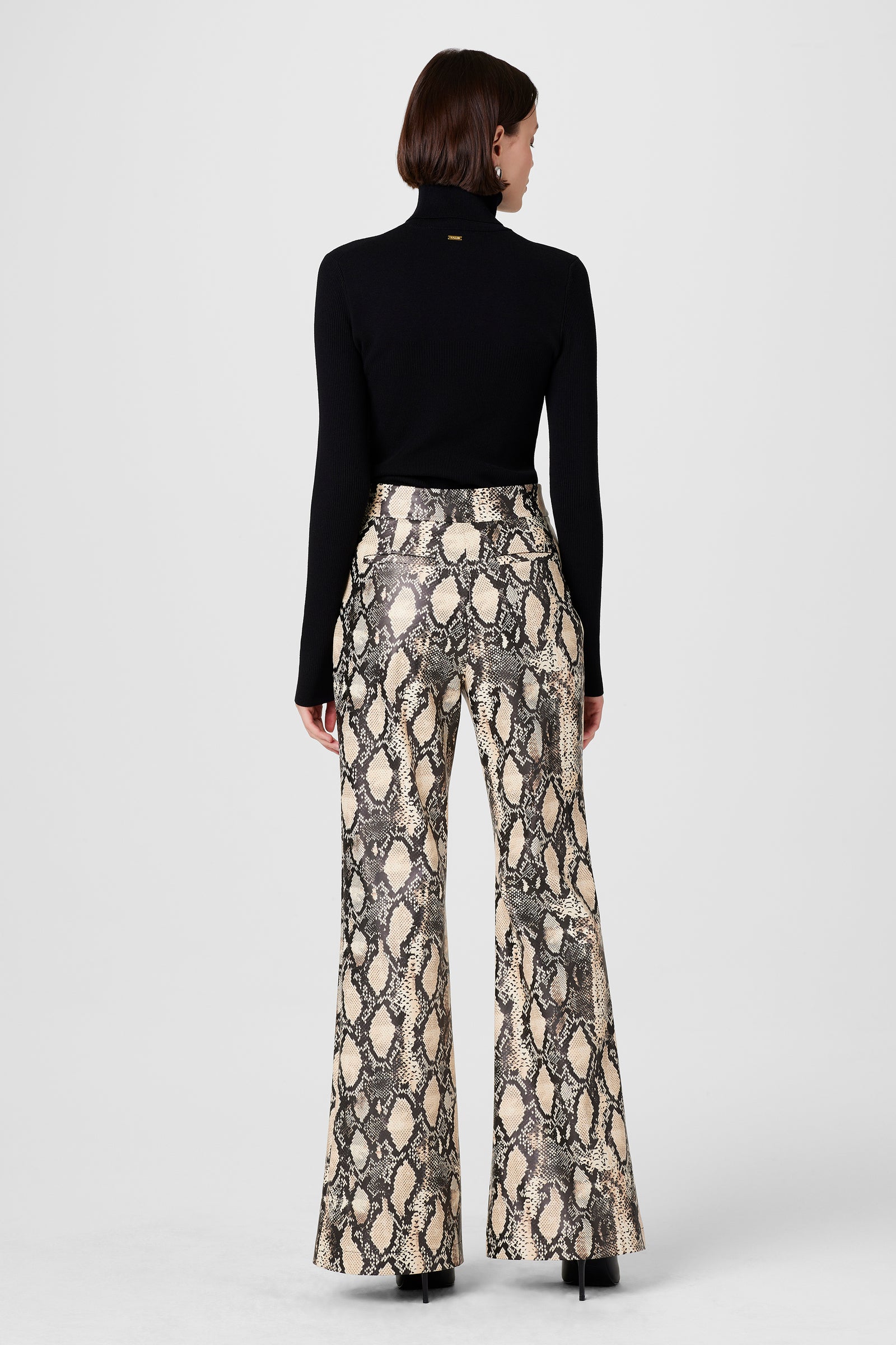 Gaia Python Vegan Leather Pants - Toccin