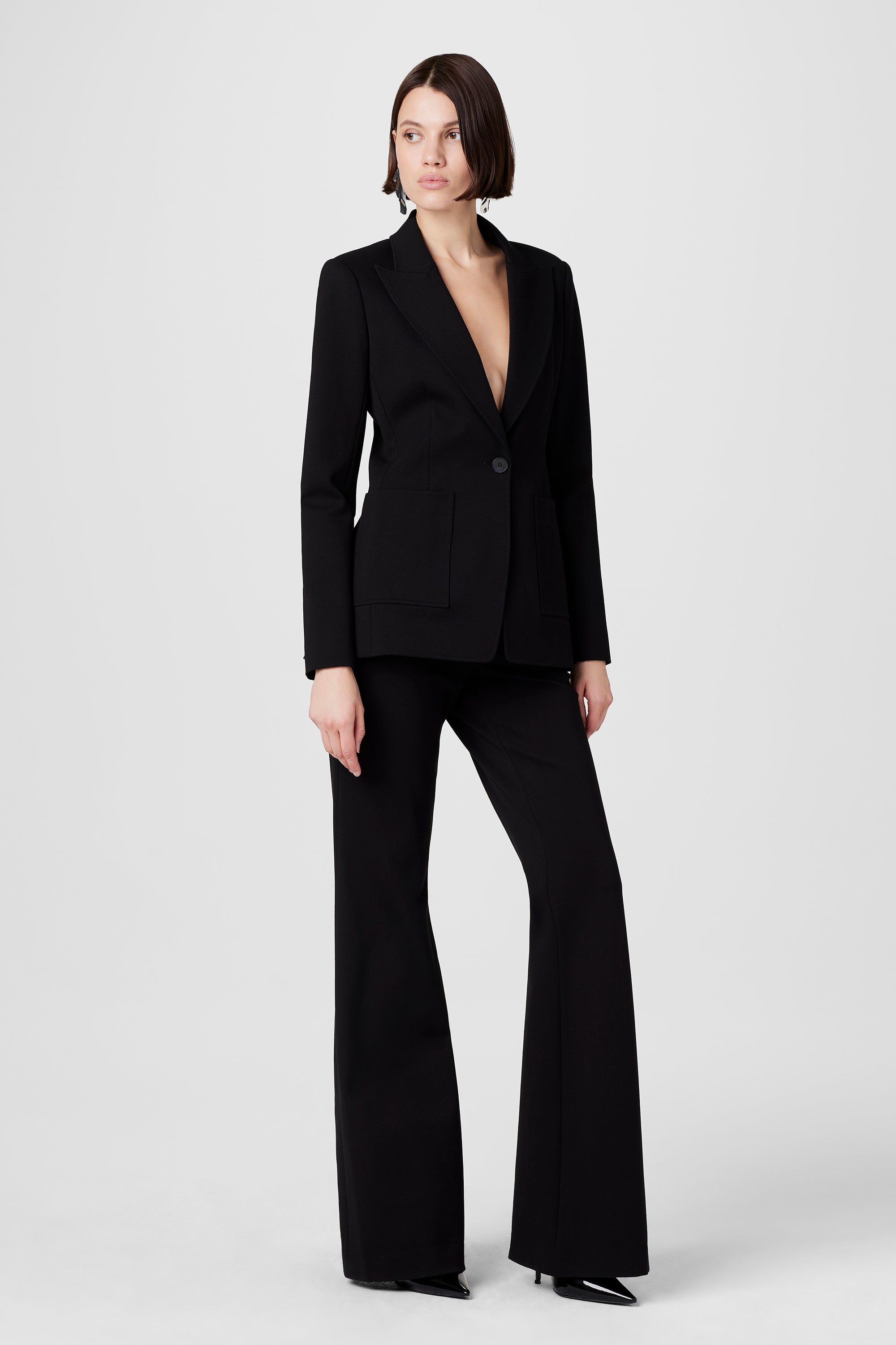 Gaia Ponte Flare Pants - Toccin