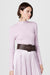 Sasha 3" Wide Vegan Leather Belt - Toccin