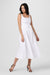 Cady Corset Tie Front Midi Dress - Toccin