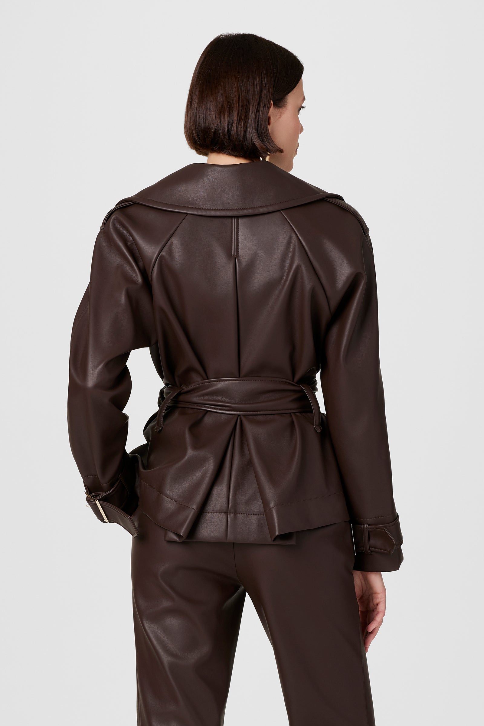 Brando Belted Biker Jacket - Toccin