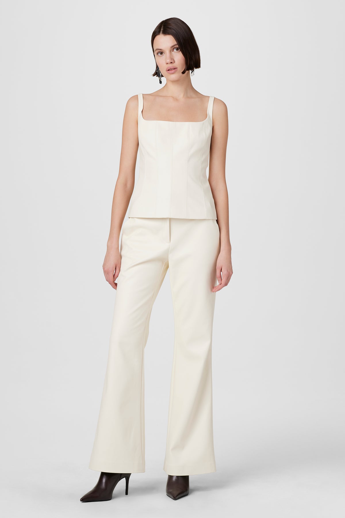 Gaia Lux Vegan Leather Pants - Toccin