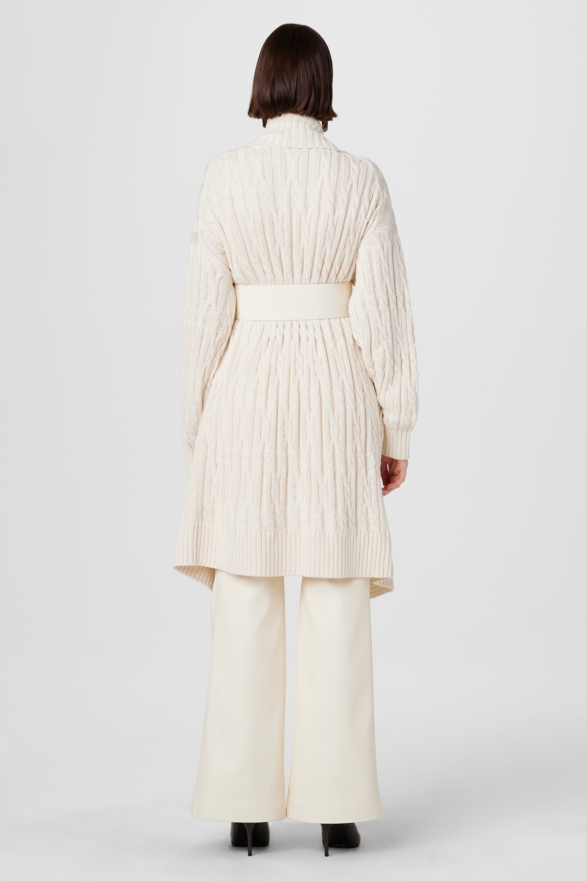 Olivia Cable Knit Cardigan - Toccin