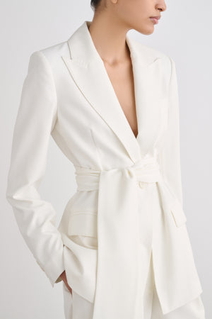LULA BELTED BLAZER - Toccin