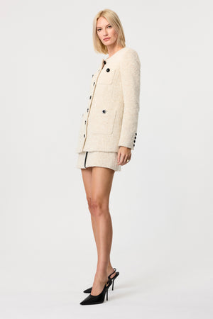 Lea Boyfriend Tweed Jacket - Toccin