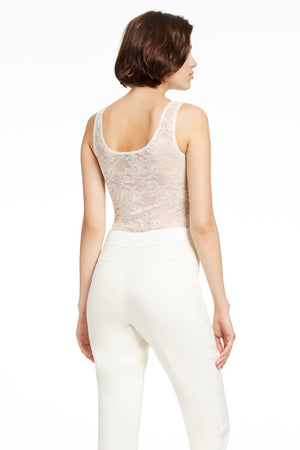 LILA SCOOP NECK TANK BODYSUIT - Toccin