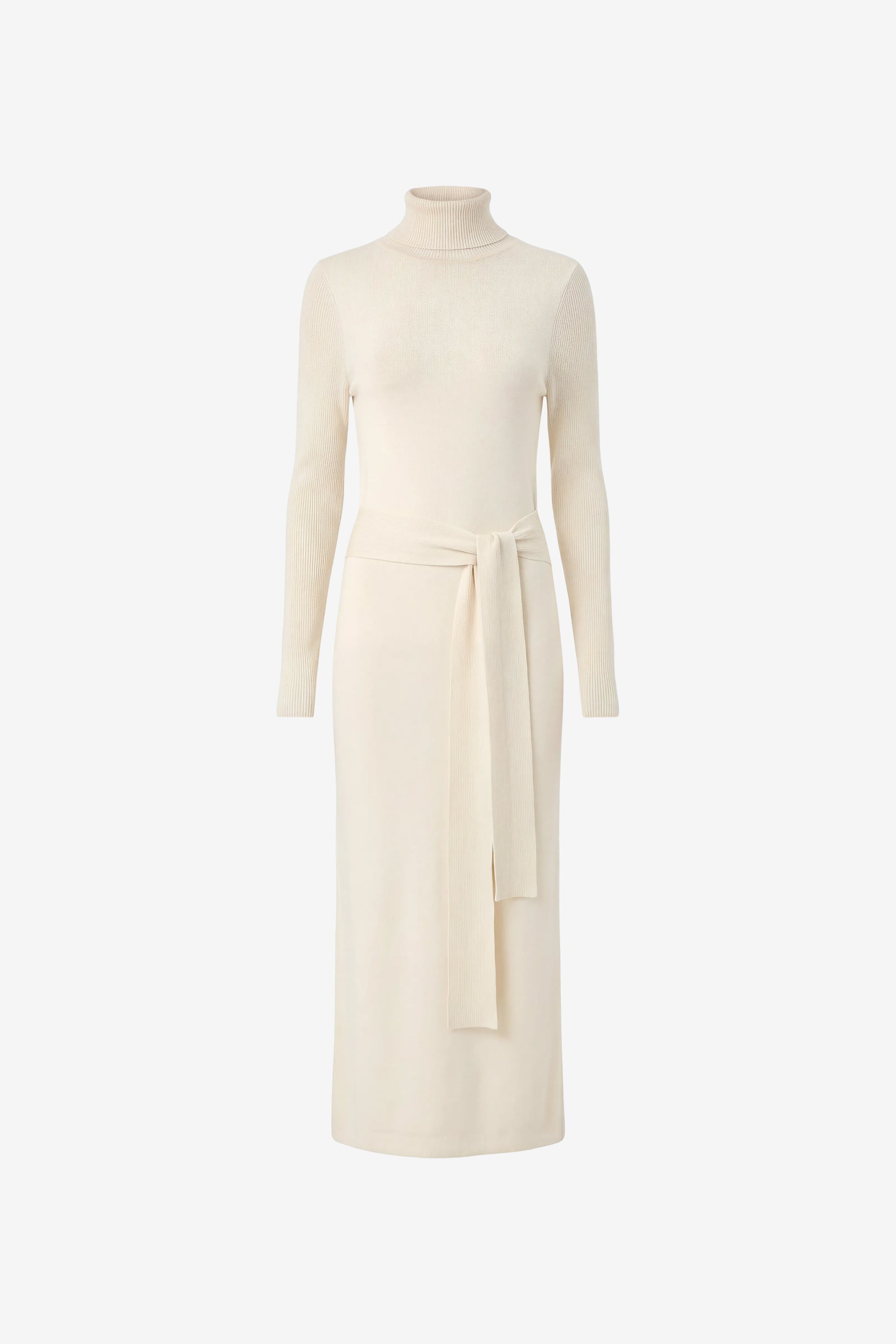 Toccin Logan Turtleneck Tie-Front Midi Dress, Ivory, Women's, M, Cocktail & Party Wedding Guest Dresses Midi Dresses Toccin Logan Turtleneck Tie-Front Midi Dress, Ivory, Women's, M, Cocktail & Party Wedding Guest Dresses Midi Dresses