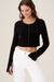 Mable Cropped Jacket with Zippers - Toccin
