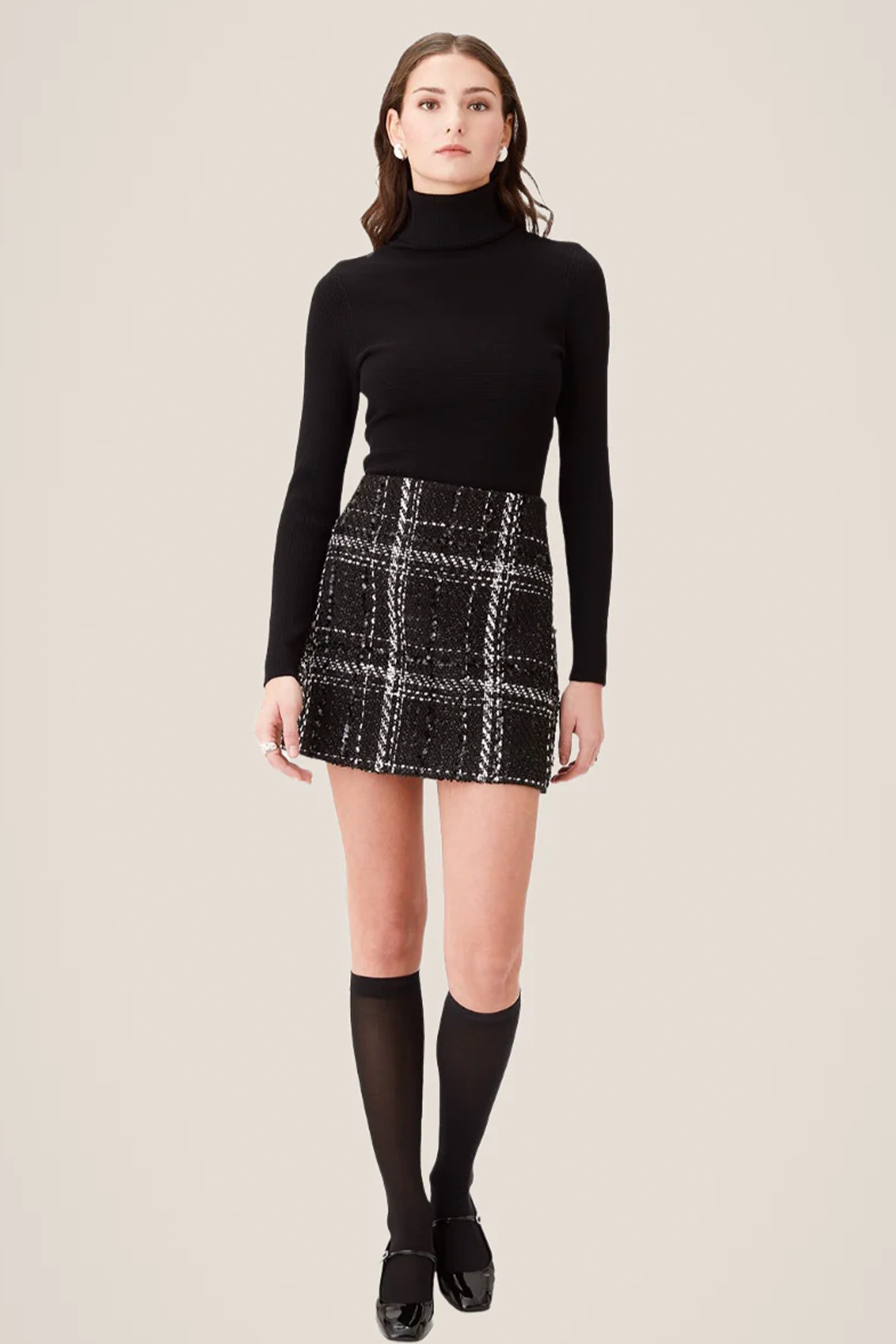 Maris Tweed Mini Skirt - Toccin