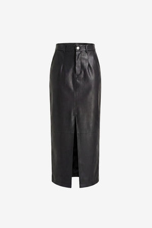 MEG MIDI SKIRT WITH SLIT