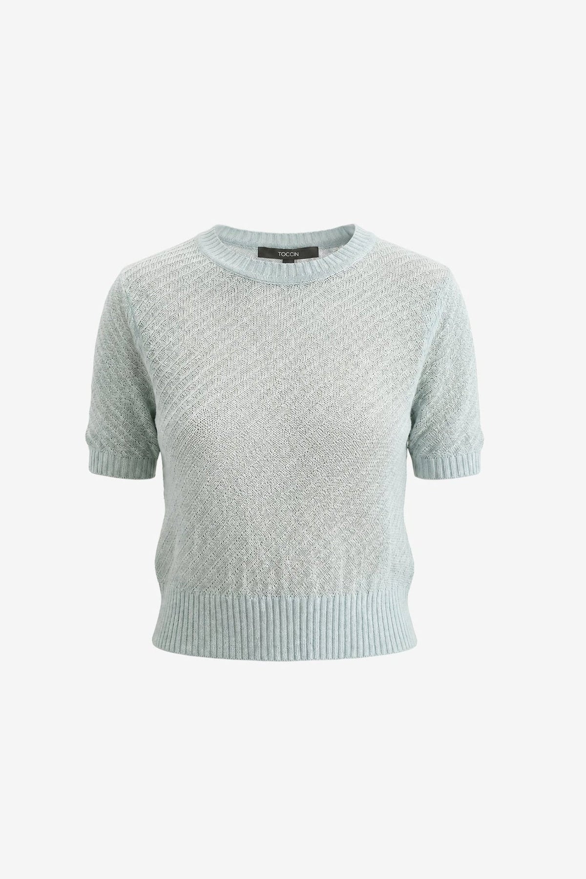 MERRYN SHORT SLEEVE SWEATER - Toccin