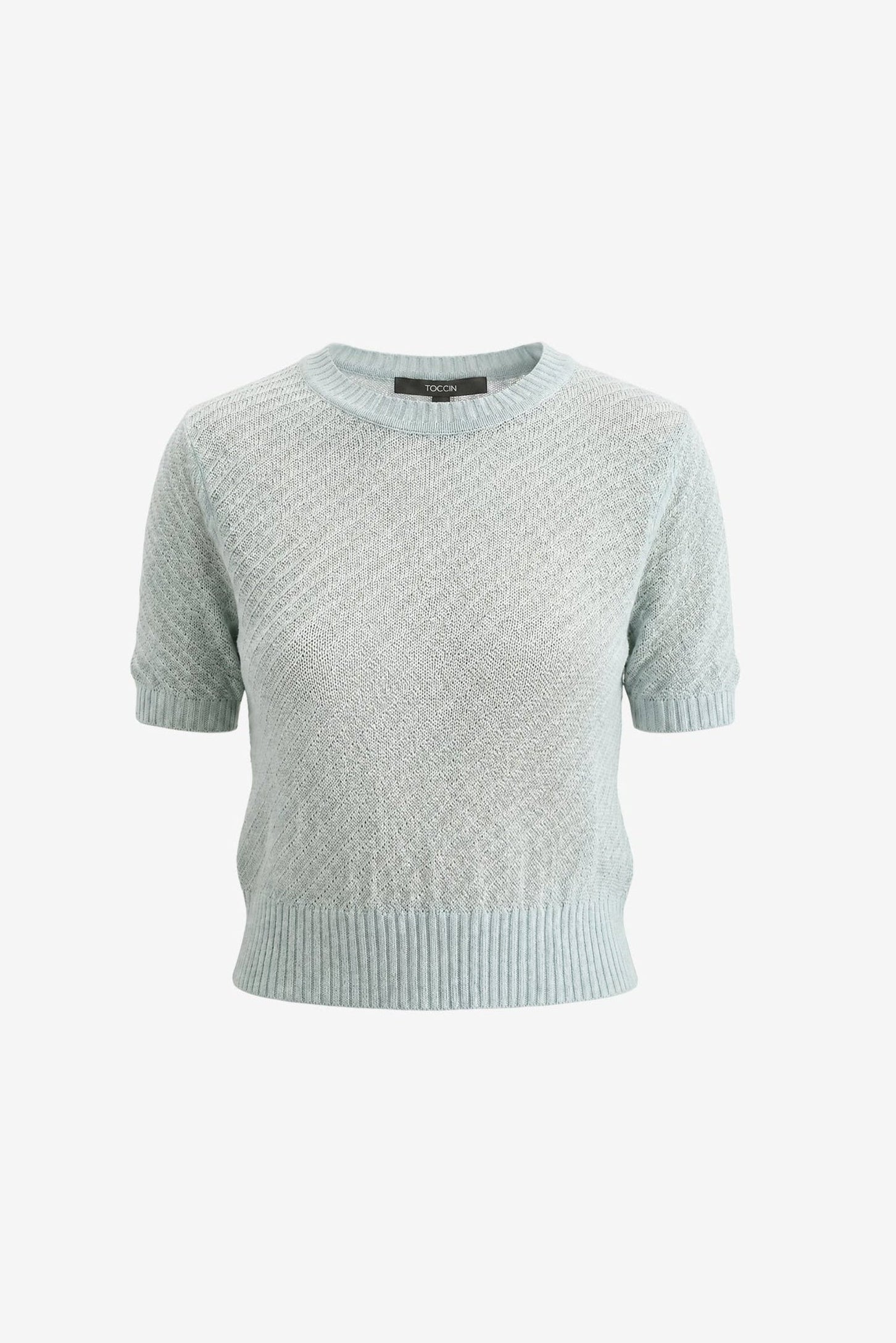 MERRYN SHORT SLEEVE SWEATER - Toccin