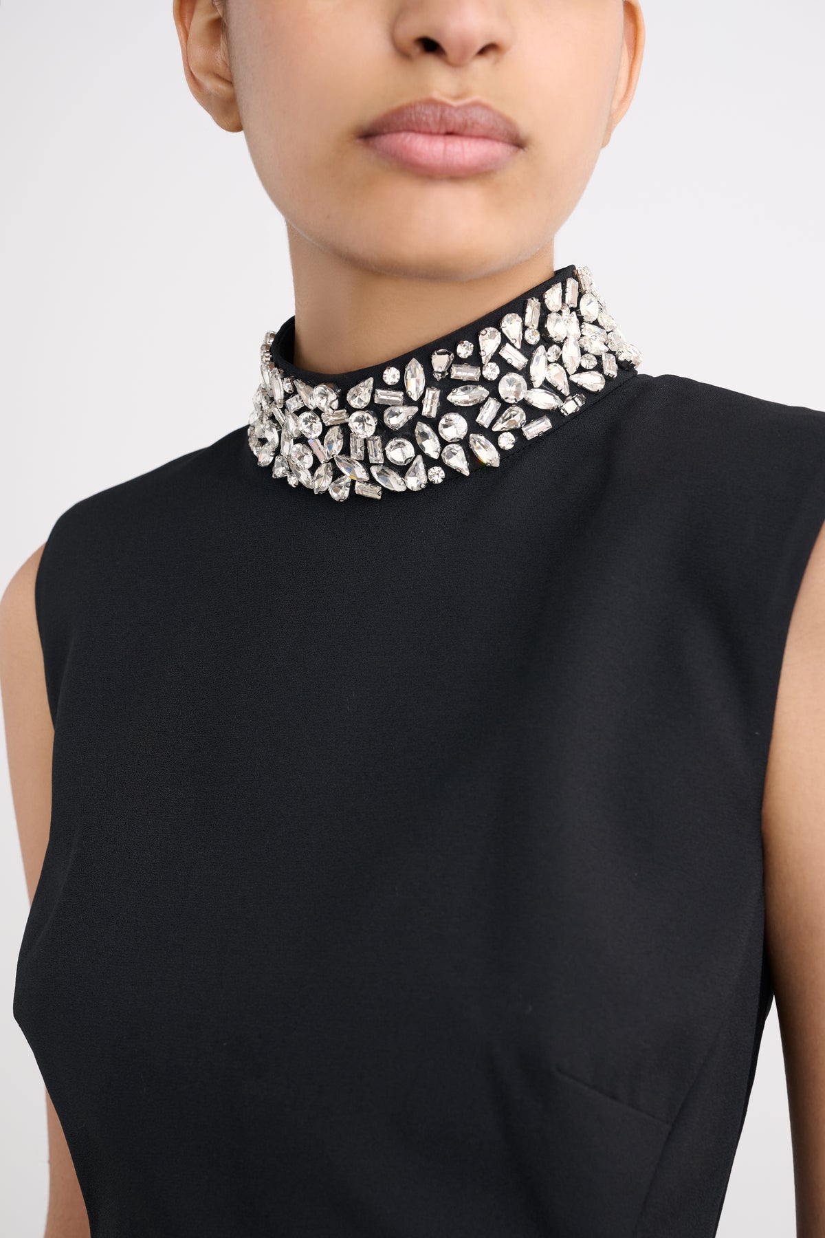MILAN MOCK NECK GOWN - Toccin