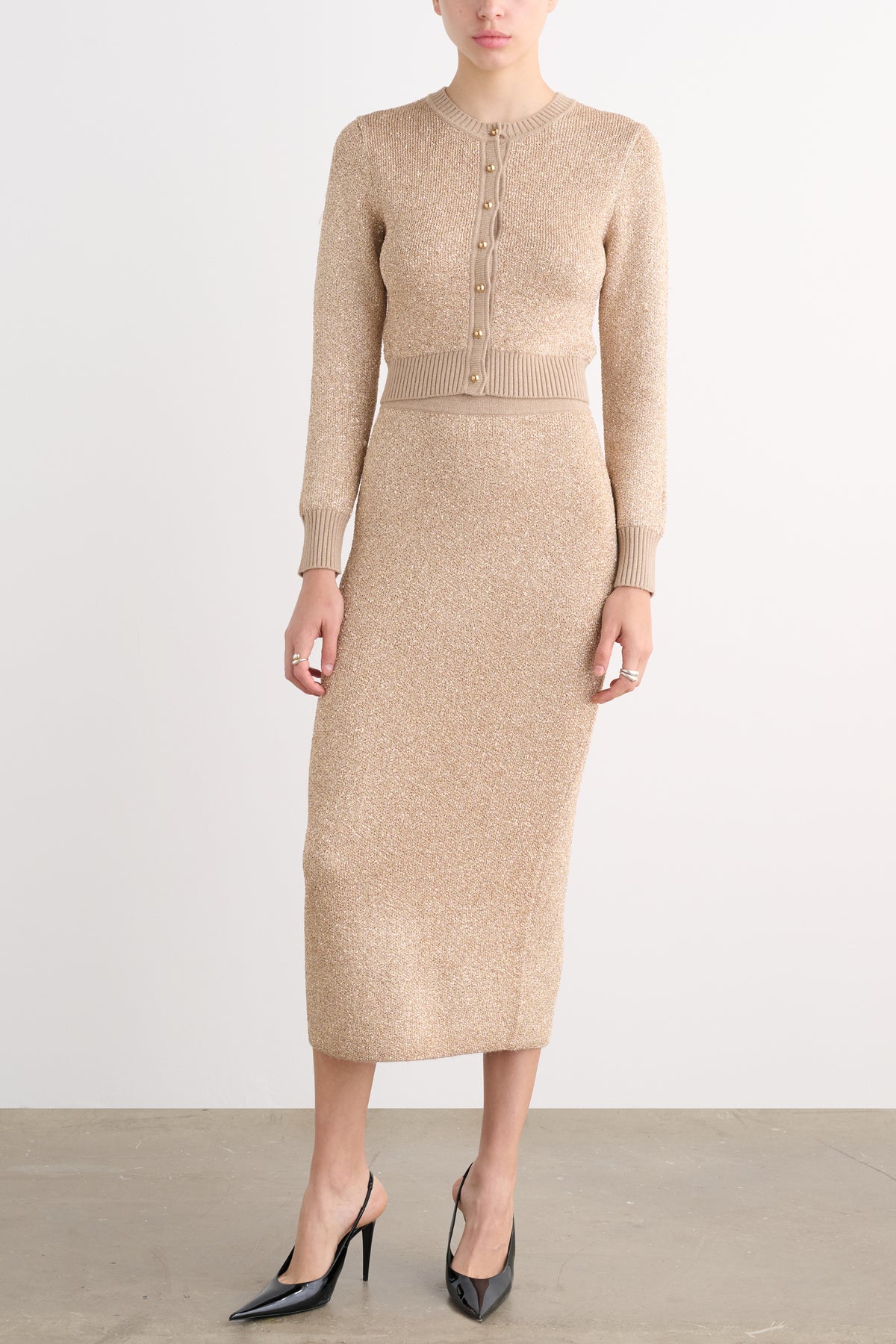 ALISHA MIDI SKIRT - Toccin