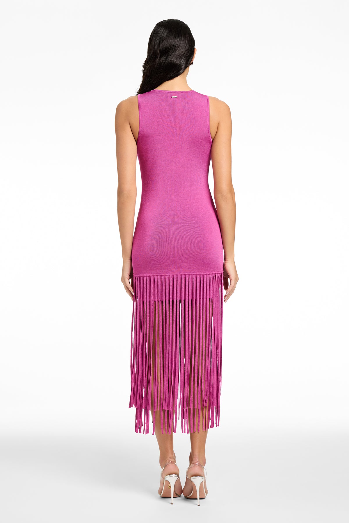 MARGAUX MINI DRESS WITH FRINGE - Toccin
