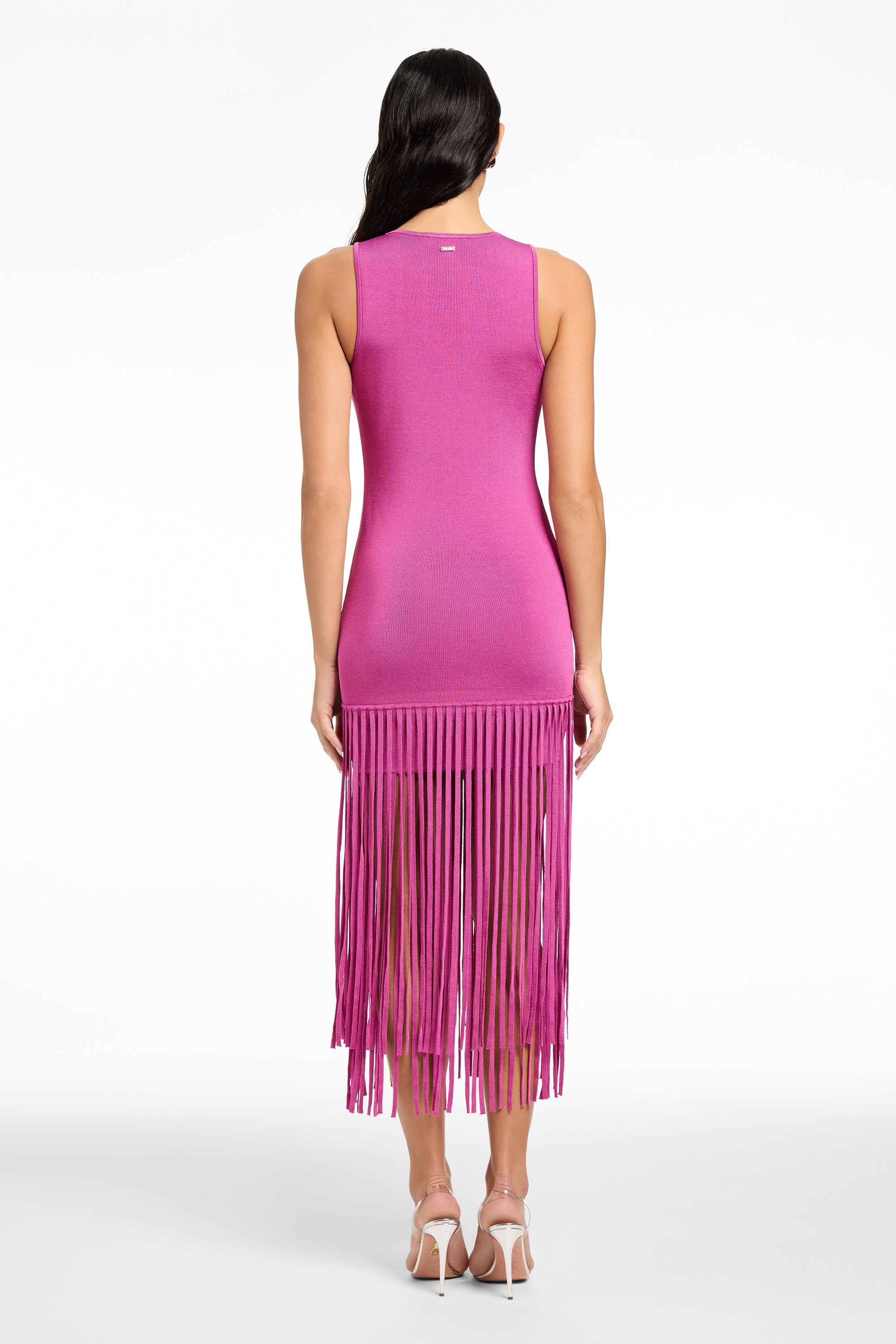 MARGAUX MINI DRESS WITH FRINGE - Toccin