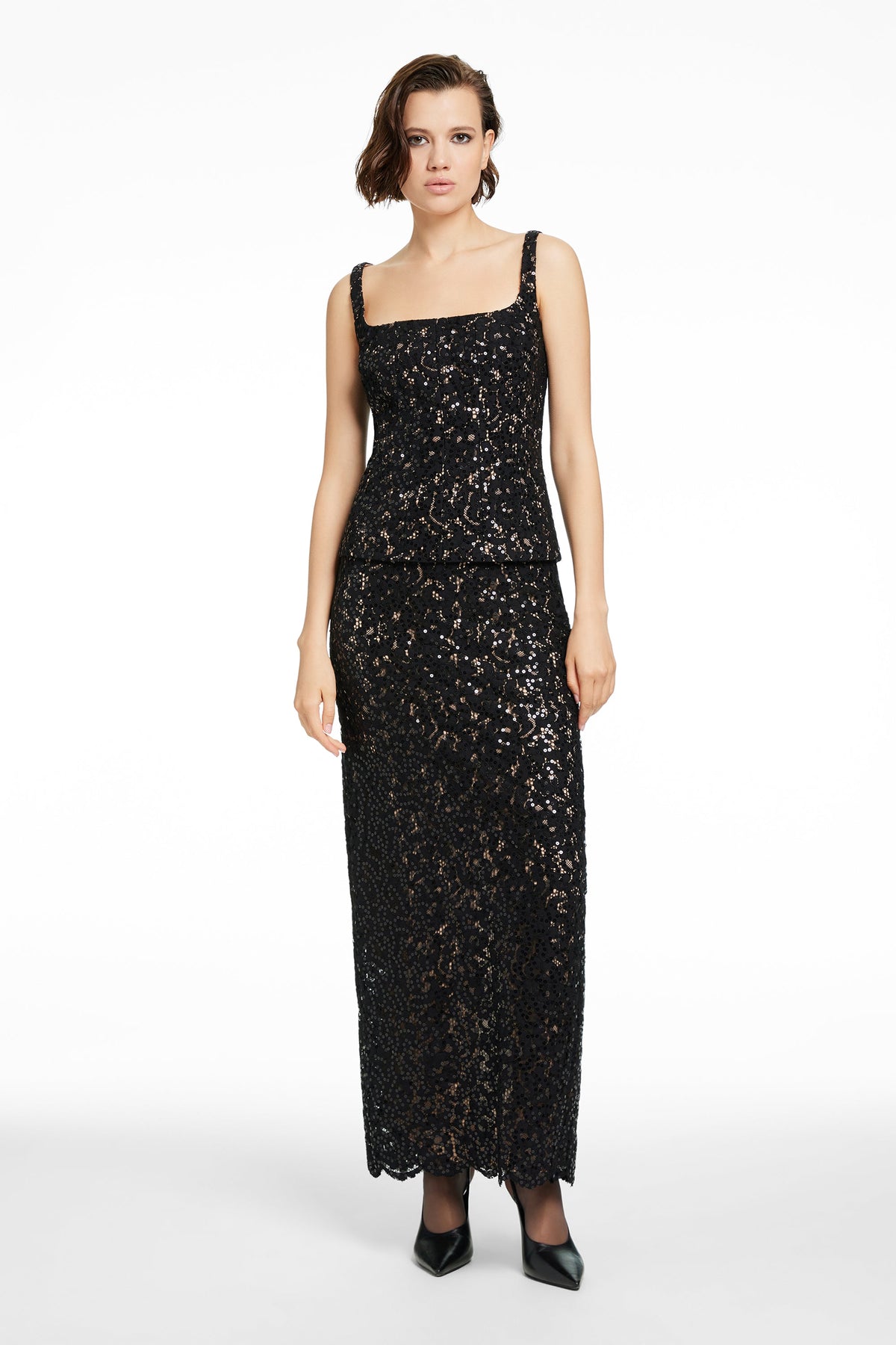 MARIELLE HIGH WAISTED MAXI SKIRT - Toccin