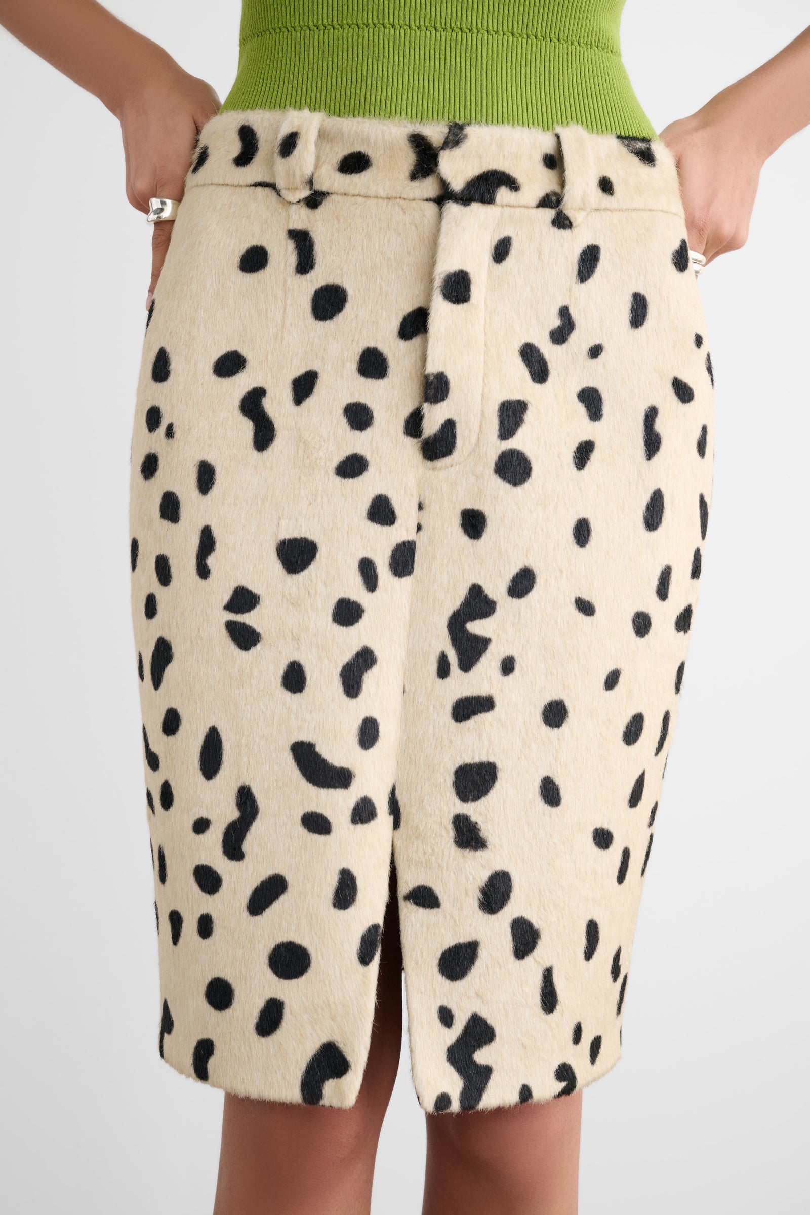 NOELLE KNEE LENGTH PENCIL SKIRT