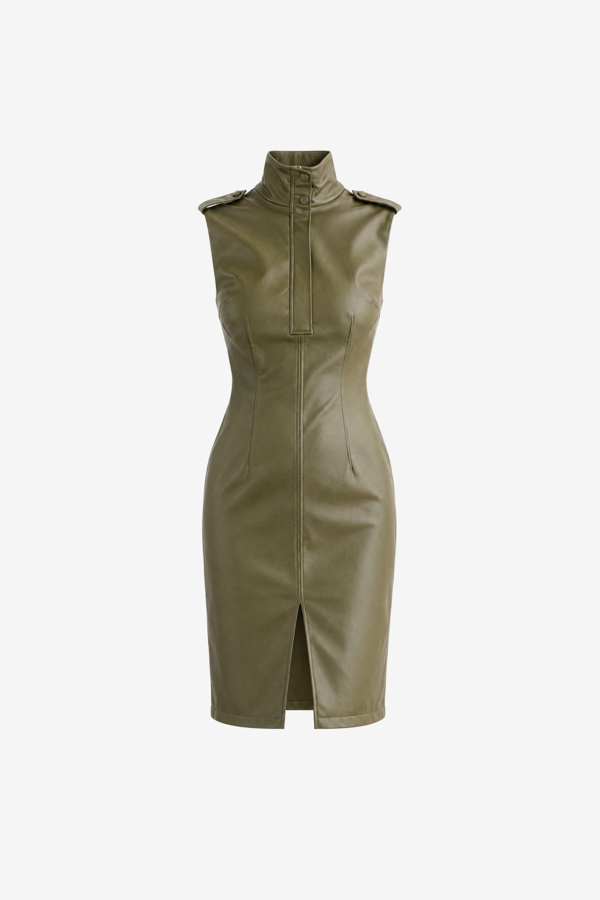 NEA FUNNEL NECK DRESS