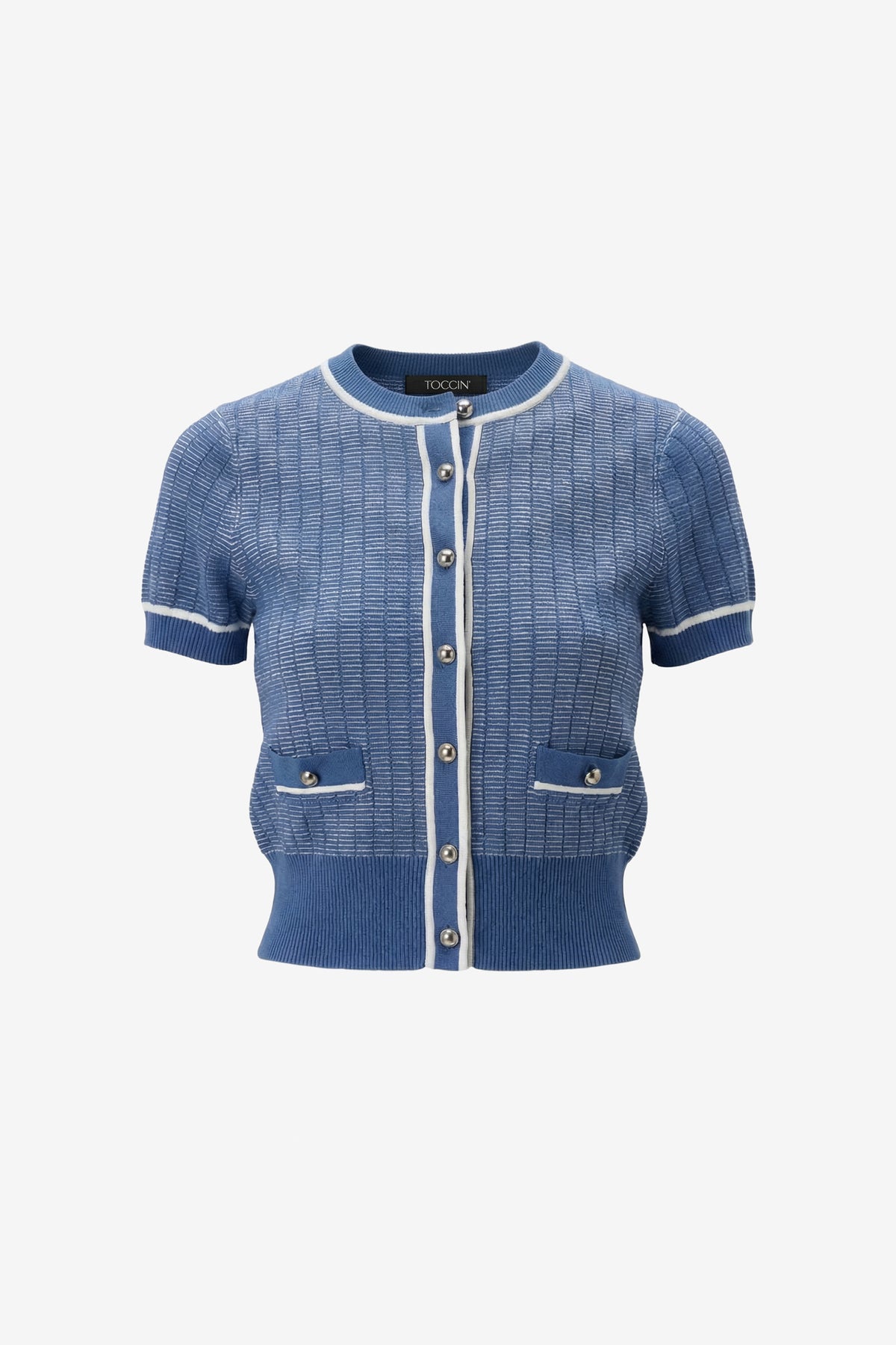 PATRA SHORT SLEEVE CARDIGAN - Toccin