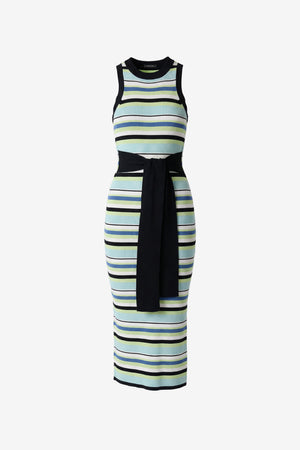 PIPER RACERBACK TIE-FRONT DRESS - Toccin