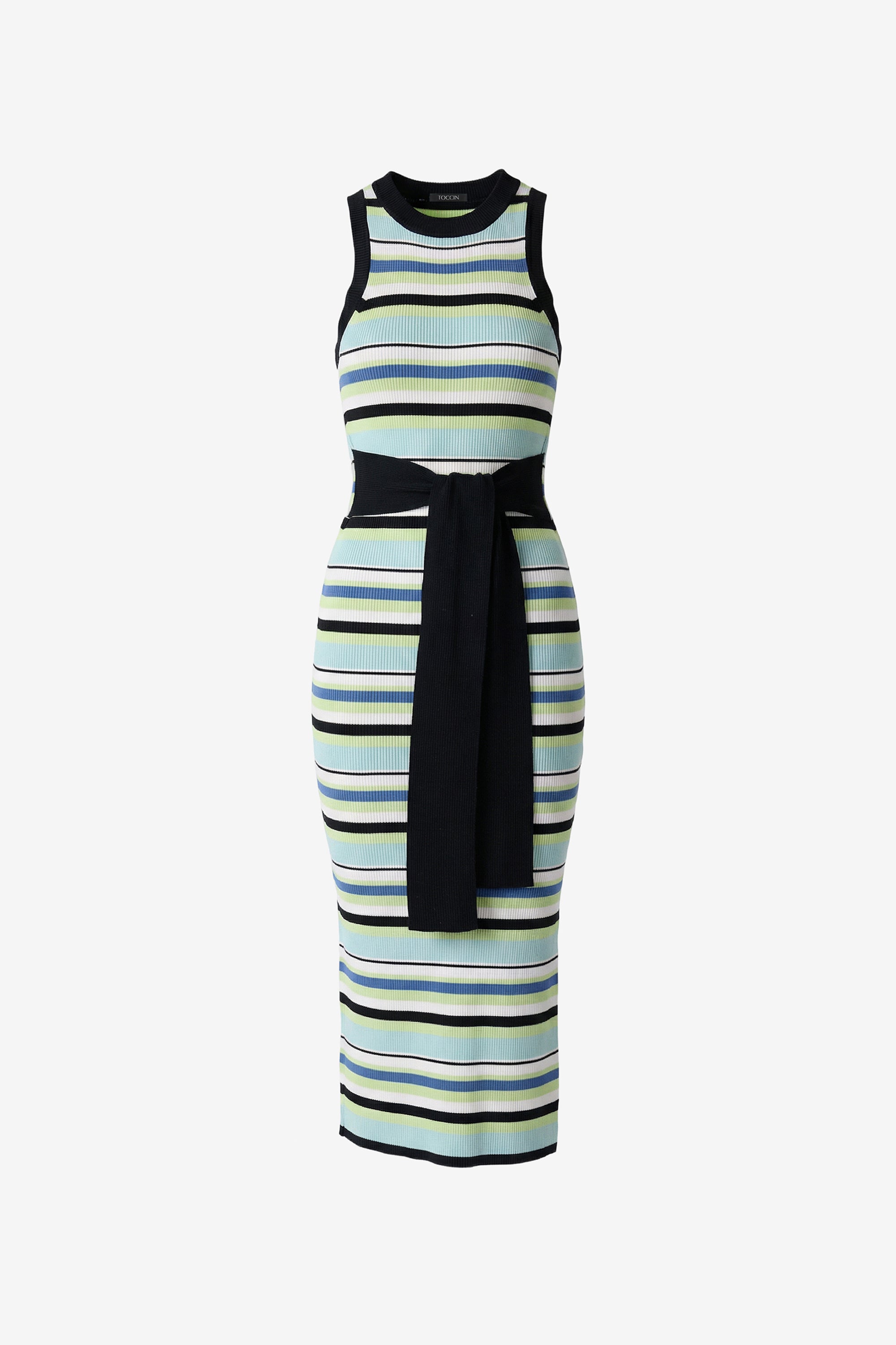 racerback bodycon midi dress Womens Rib Knit Racerback Tank Midi Dress, White, Size L
