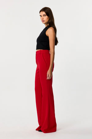 Gaia Strech Woven Flared Pant - Toccin