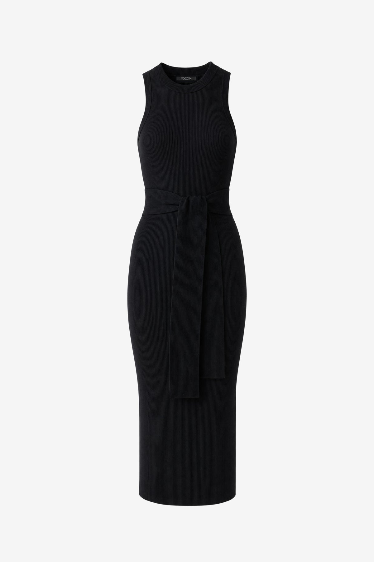PIPER RACERBACK TIE FRONT DRESS - Toccin