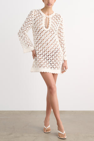 RAYA SHIFT MINI DRESS - Toccin