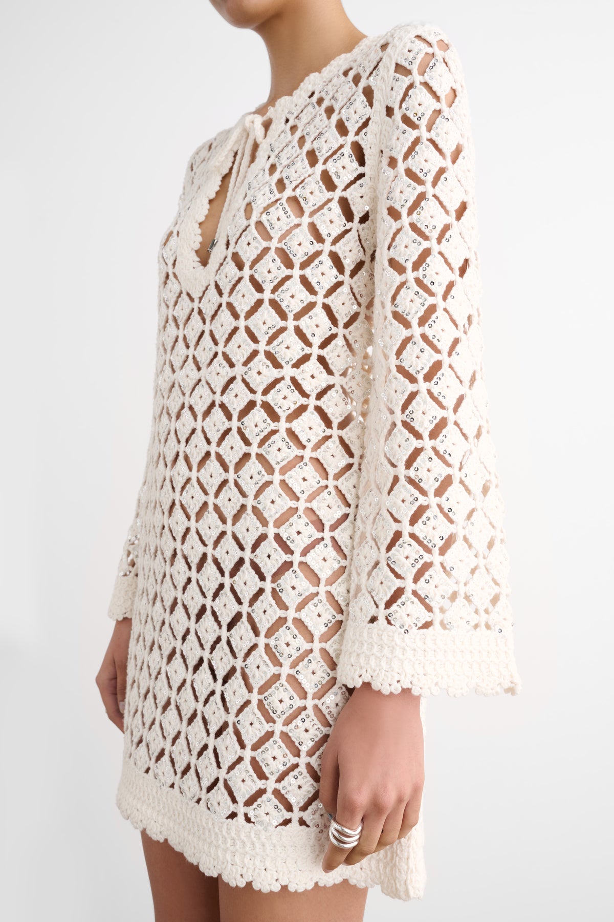 RAYA SHIFT MINI DRESS - Toccin