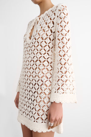 RAYA SHIFT MINI DRESS - Toccin