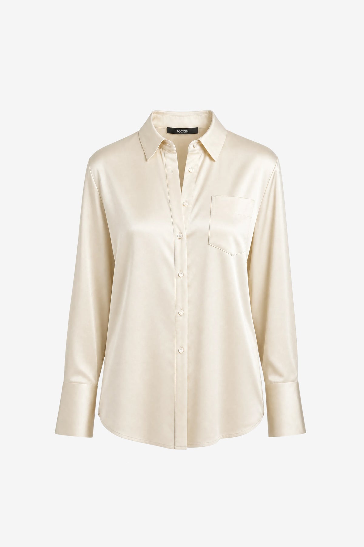RILEY COLLARED BOYFRIEND BUTTON DOWN - Toccin
