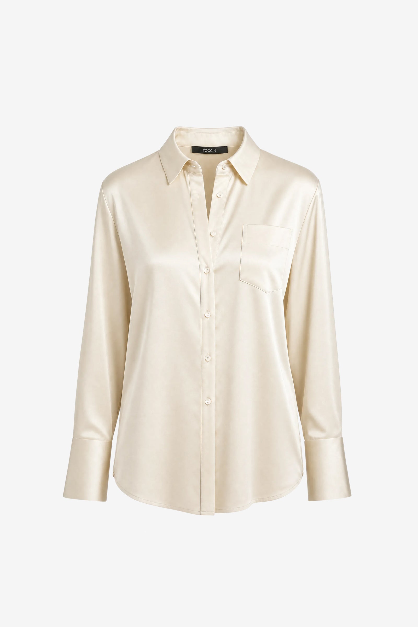 RILEY COLLARED BOYFRIEND BUTTON DOWN - Toccin