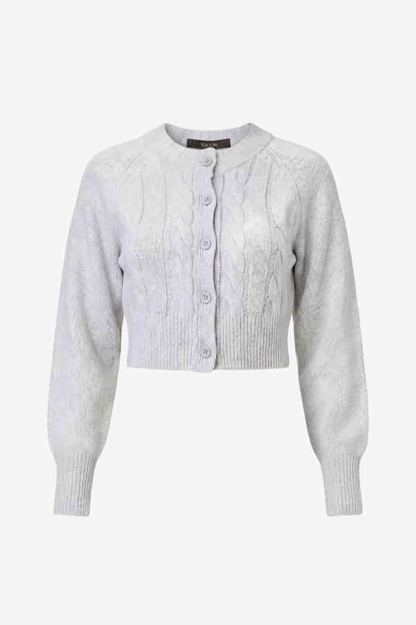 Rita Cashmere Cropped Cardigan – Chic & Luxurious Knitwear