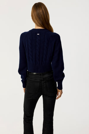 Rita Cashmere Cropped Cardigan